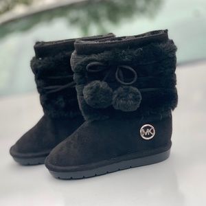Michael Kors Baby/Toddler Black Winter Boot Shoe